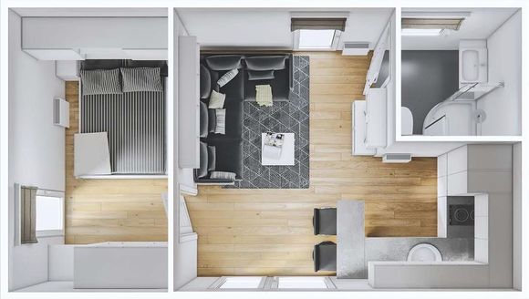Tinyhaus "Franzl" Grundriss