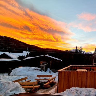 Winter, Almhütte Sunset, Glödnitz, Kärnten, Österreich