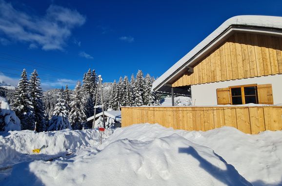 Winter, Almhütte Sunset, Glödnitz, Kärnten, Österreich