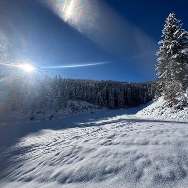 Aussicht Winter, Stadlalm, Mühlbach am Hochkönig - Birgkar, Salzburg, Österreich
