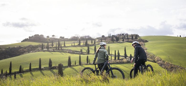 ADLER Thermae : Biken in den Hügeln der Toskana