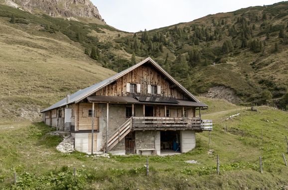 Außenansicht, Steinfeldalm, Kirchberg, Tirol, Österreich