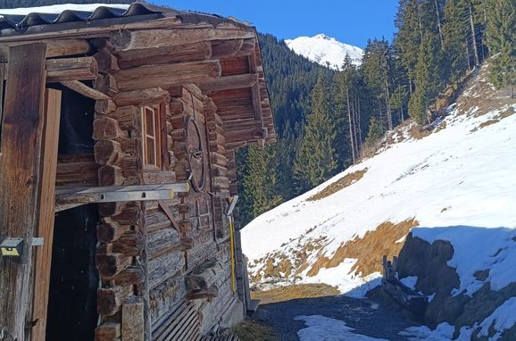Winter, Schäferhütte, Hippach, Tirol, Österreich