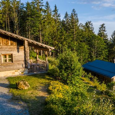 Sommer, Bergdorf Hüttenhof-Chalet für Zwei, Grainet, Bayern, Deutschland