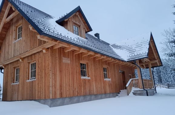 Winter, Ellend Hütte, Preitenegg, Kärnten, Österreich