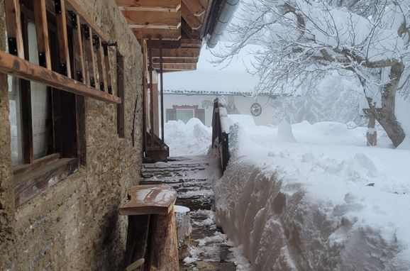 Winter, Waldmelodie Hütte, Wiel, Steiermark, Österreich