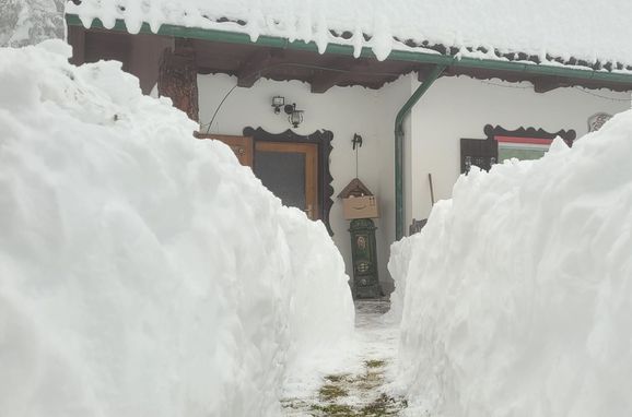 Winter, Stoanlenz Hütte, Wiel, Steiermark, Österreich