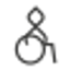 Rollstuhl Icon